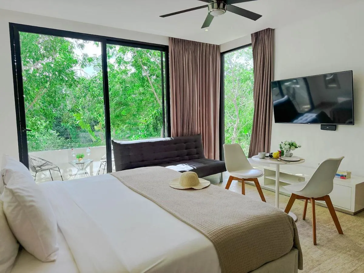 Increible Estudio G204 Con Gimnasio - Sesion De Hidroterapia En Spa De Lujo Incluido By Sandy Powerful Tulum Lägenhet